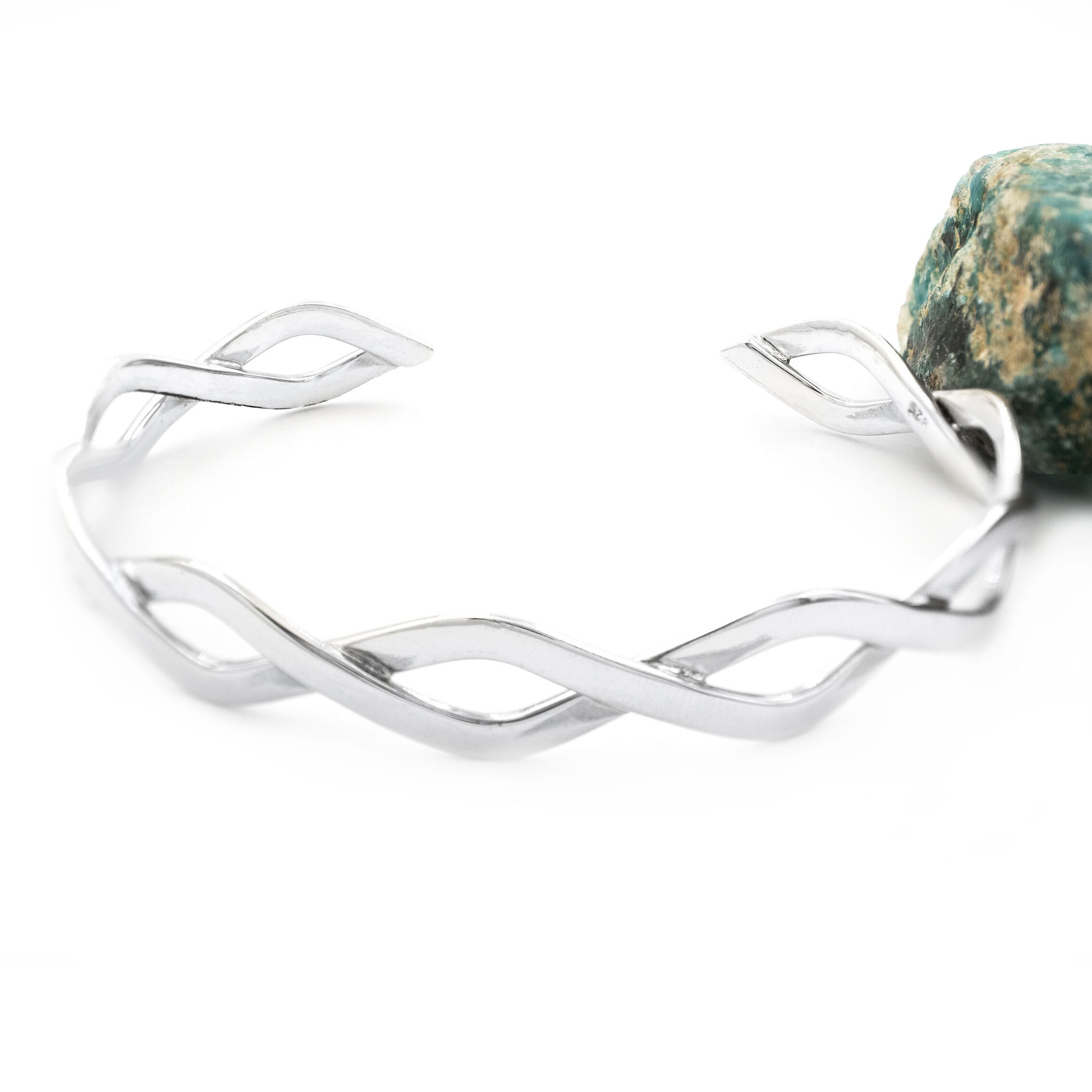 Bracelets Jewellery  Sterling Silver Gum Nut Wrap Bangle  DesignYard