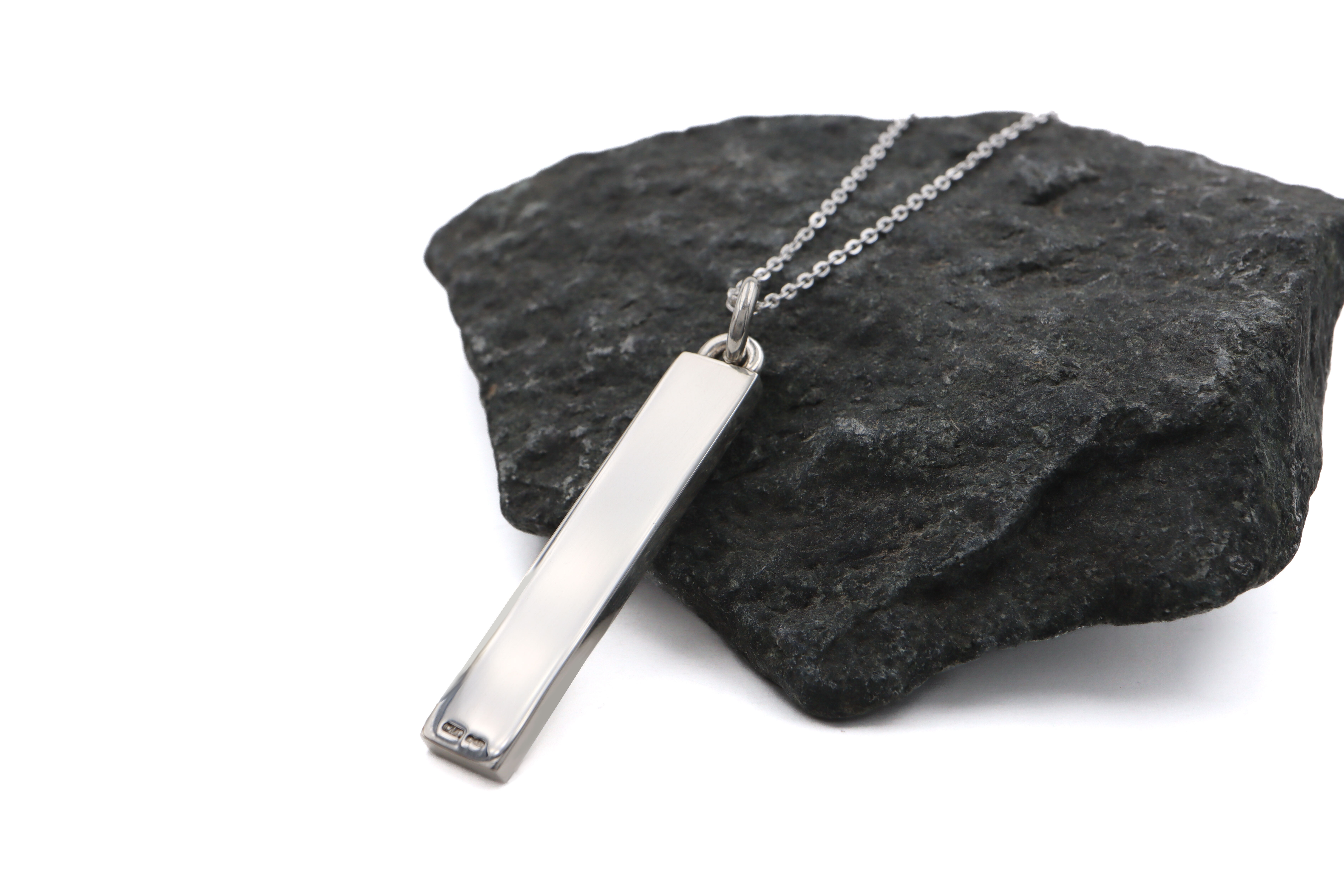 New Heavy Ogham Personalised Necklace Sku 25179 back