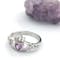 Genuine Sterling Silver June Birthstone Ring For Women - Gallery