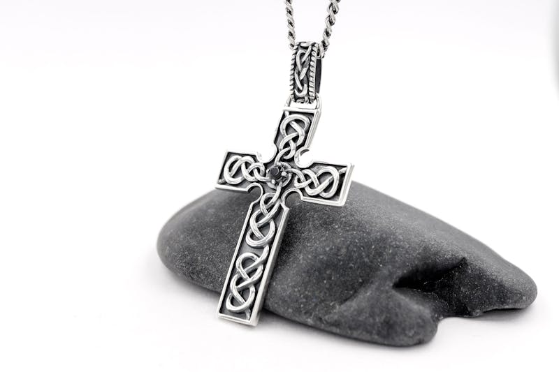 Mens Celtic Knot Gift Set in Real Sterling Silver