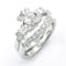 Irish 14K White Gold Claddagh Engagement Ring For Women - Gallery