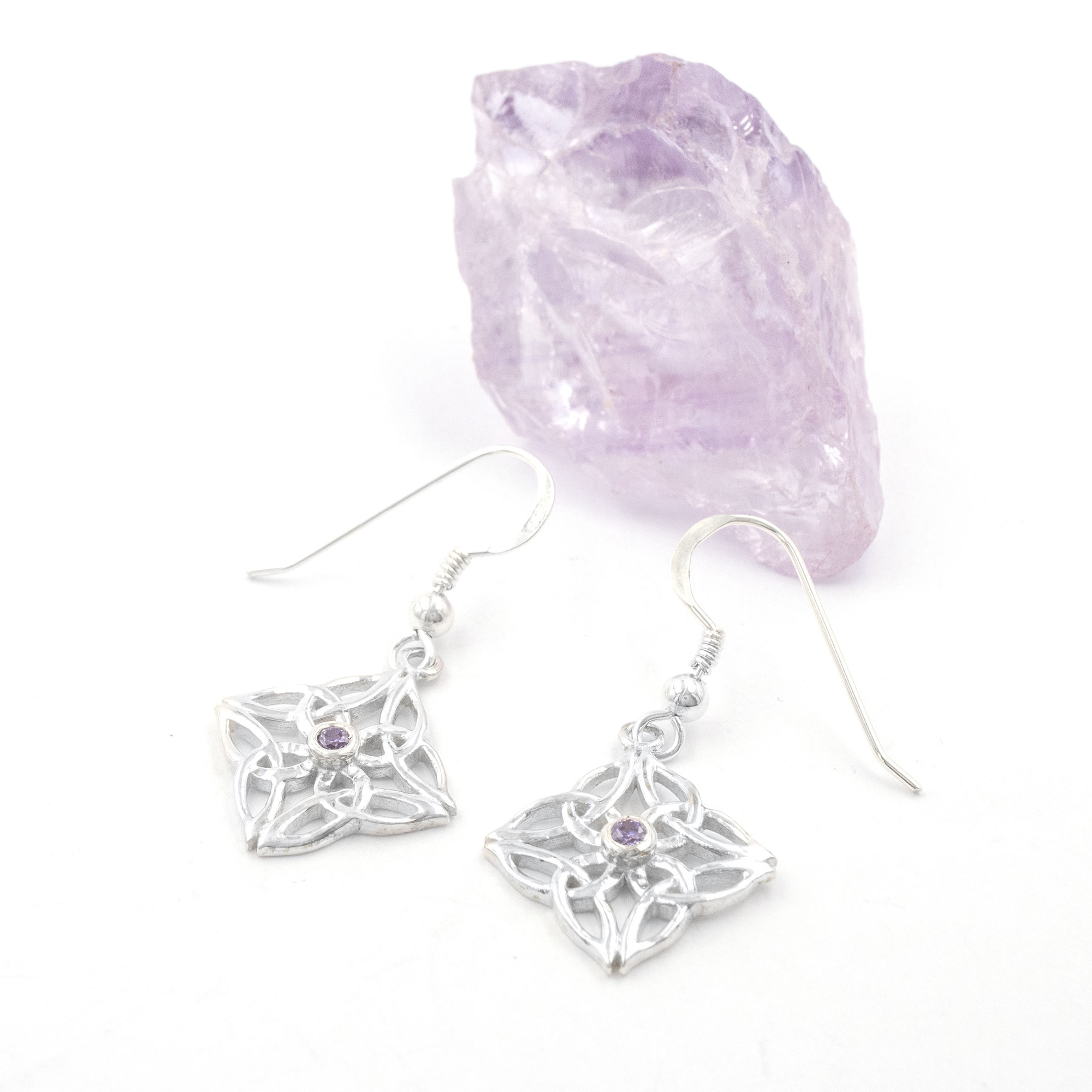 Shield Knot Earrings