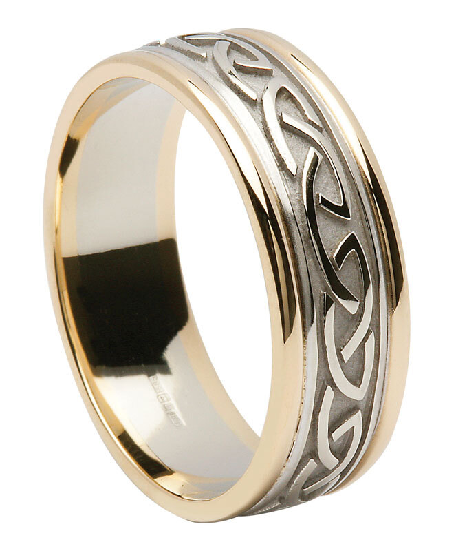 Silver & 10K Yellow Gold - 6mm