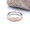 Platinum and 18K Rose Gold Celtic Knot Engraved Ring - Gallery