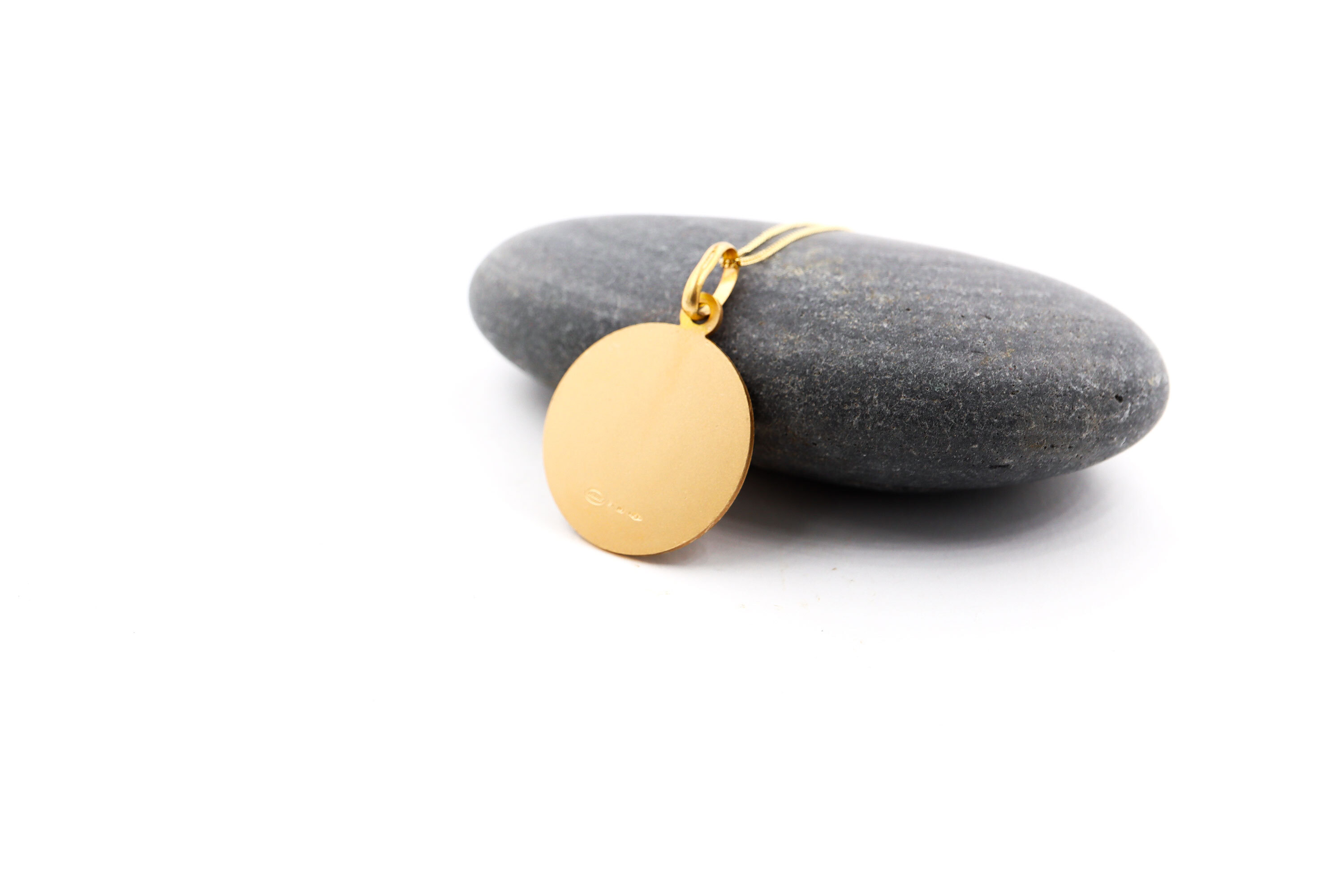 Medals and Medallions & St Christopher Necklace in 9K Yellow Gold