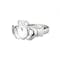 Petite Gorgeous Sterling Silver Claddagh Ring For Women - Gallery