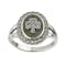 Genuine Sterling Silver Shamrock & Connemara Marble Ring For Women - Gallery