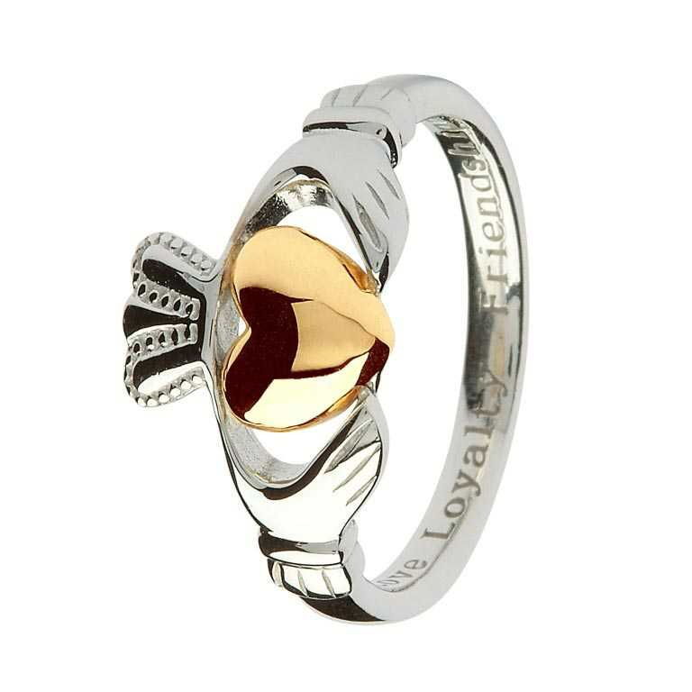 10k gold claddagh deals ring