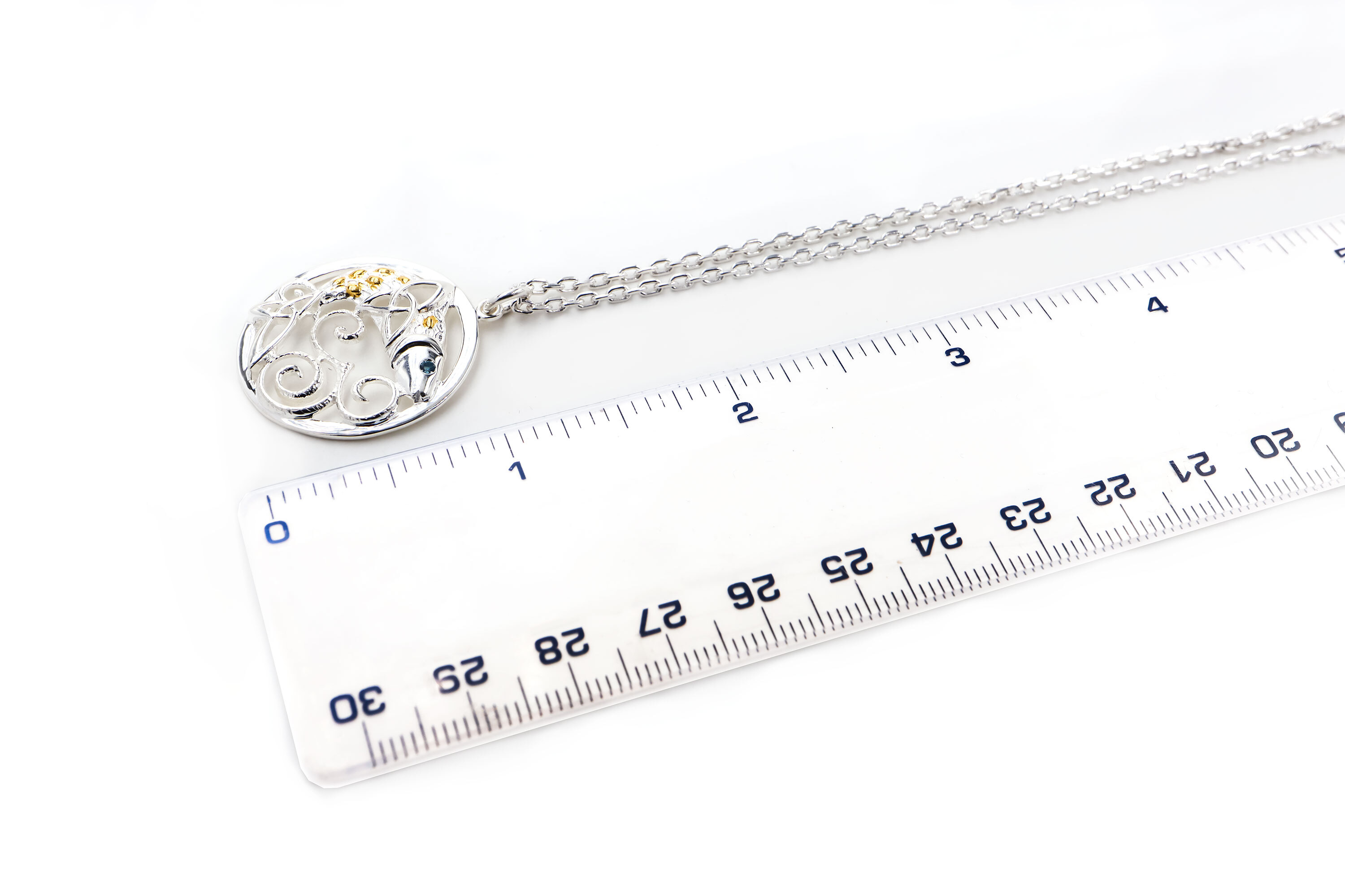 Womens Folklore Necklace in Sterling Silver