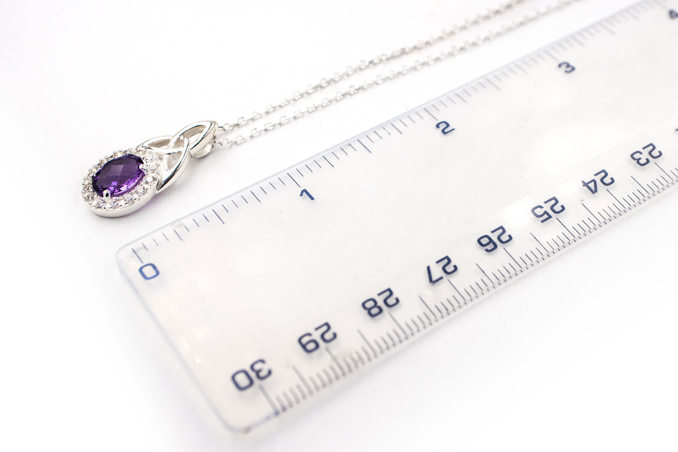 Attractive Sterling Silver Trinity Knot Gift Set For Women