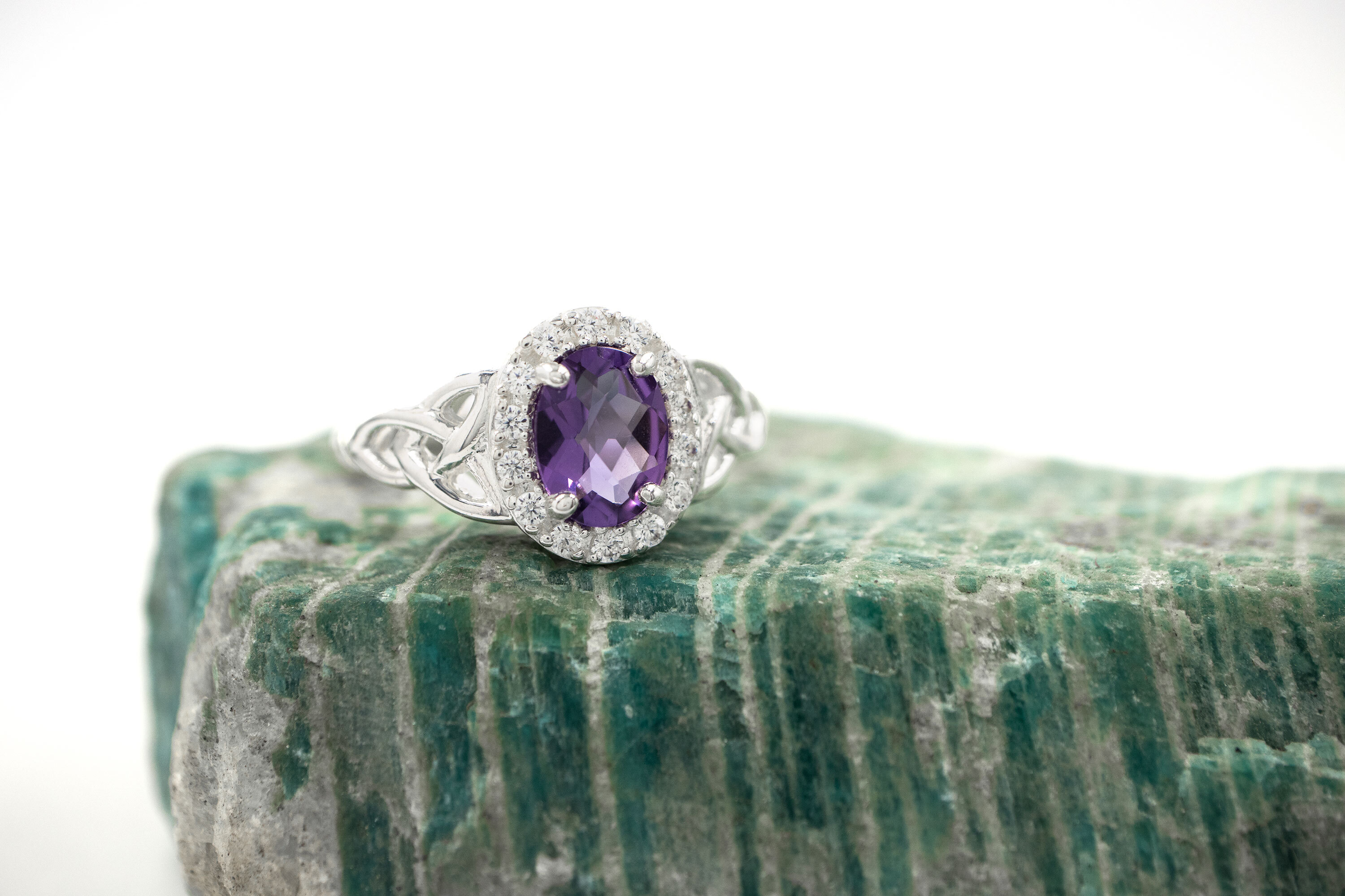 Genuine Sterling Silver Trinity Knot Gift Set For Women