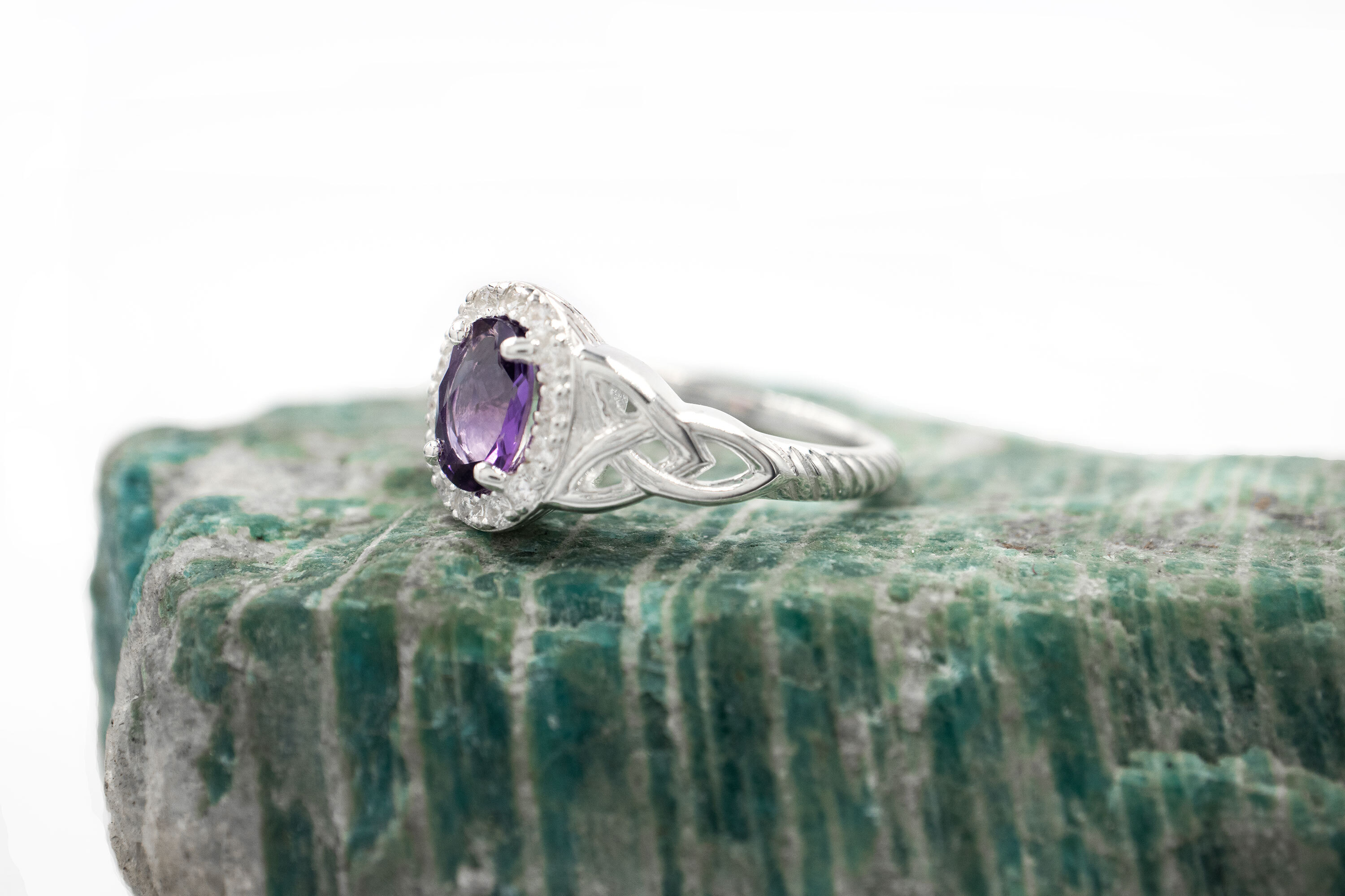 Attractive Sterling Silver Trinity Knot Gift Set For Women