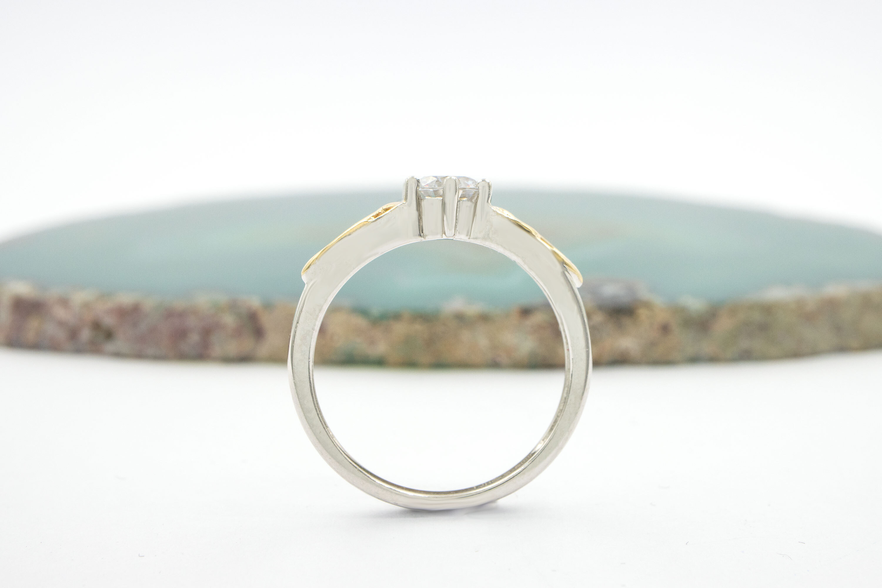 Striking Sterling Silver Trinity Knot Ring For Women