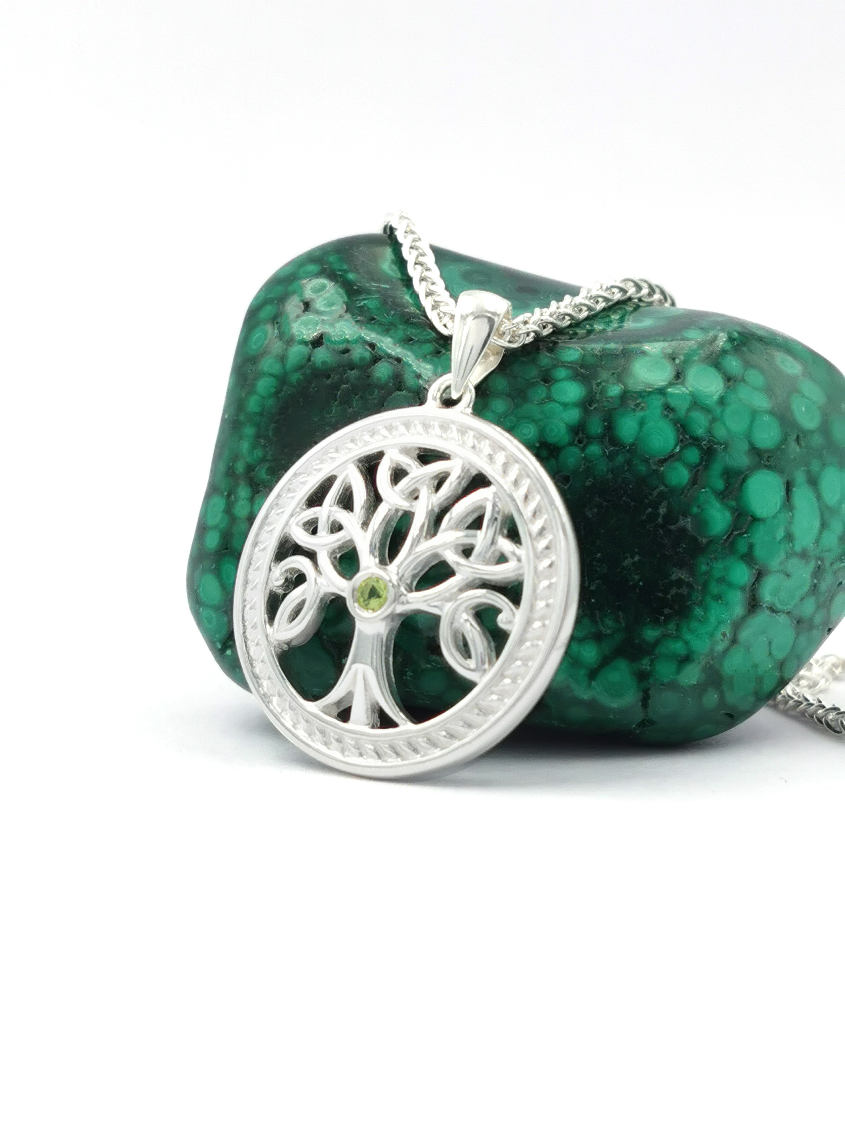 Gorgeous Sterling Silver Tree of Life Necklace For Women