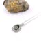 Genuine Sterling Silver Shamrock & Connemara Marble Necklace For Women - Gallery