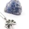Irish Sterling Silver Shamrock & Connemara Marble Necklace For Women - Gallery