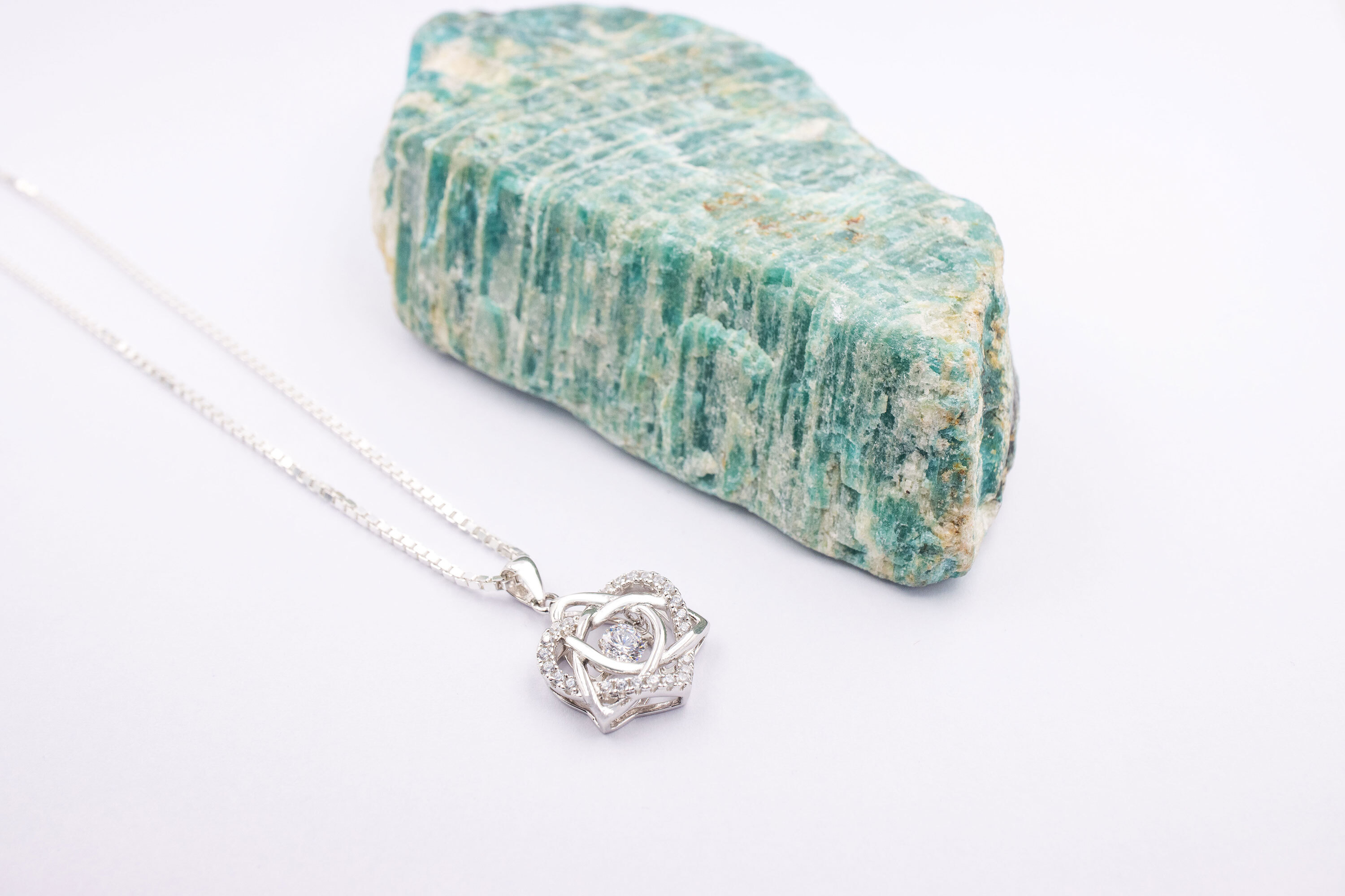 Authentic Sterling Silver Trinity Knot Gift Set For Women