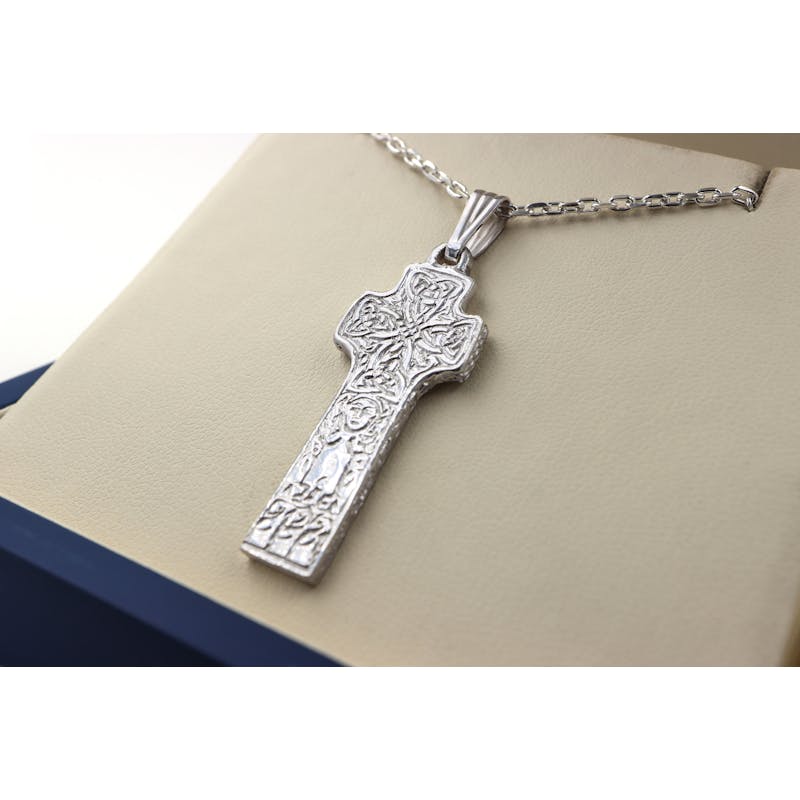 High Crosses Of Ireland Necklace in Sterling Silver