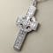 Irish Sterling Silver High Crosses Of Ireland Necklace - Gallery
