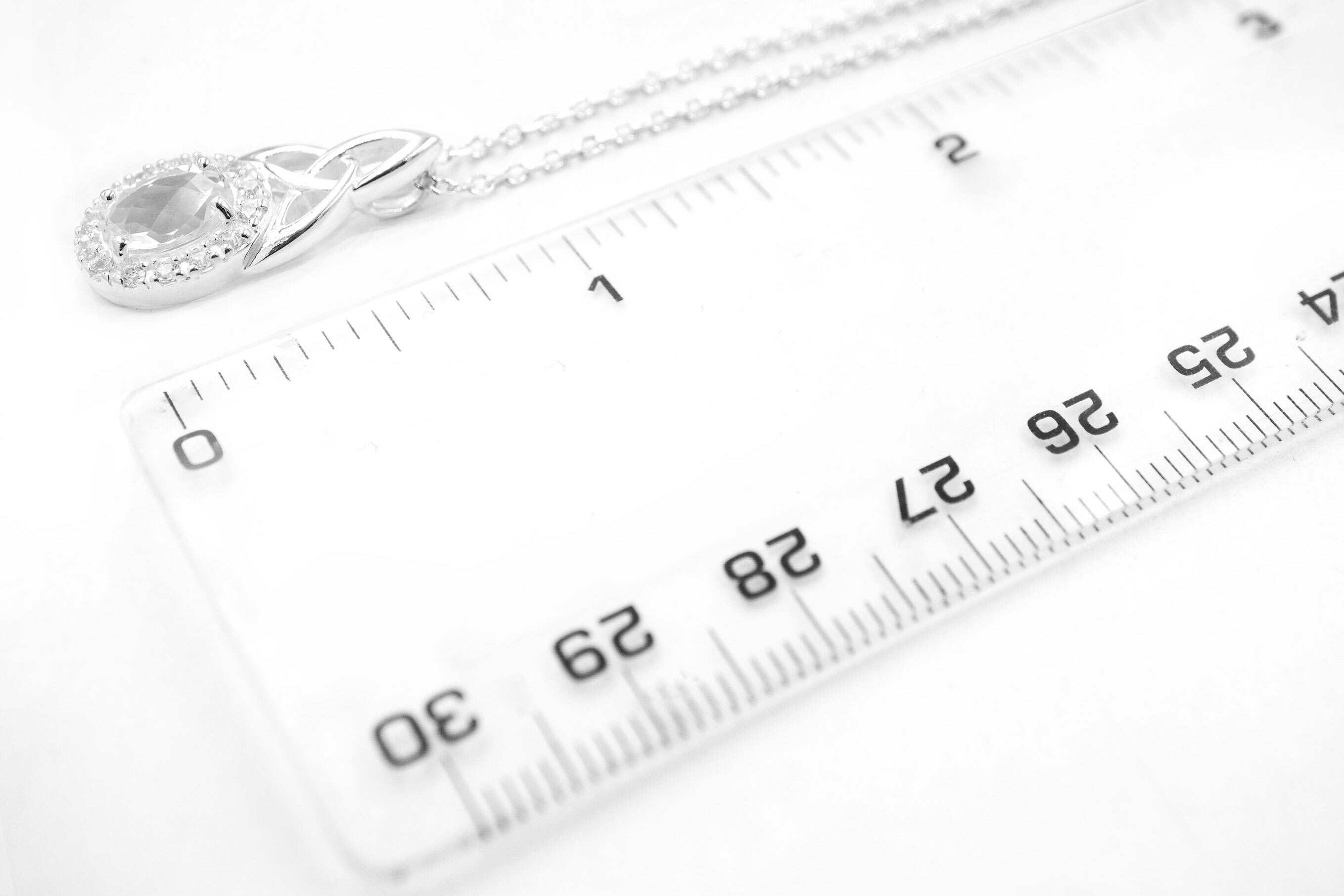 Authentic Sterling Silver Trinity Knot Gift Set For Women