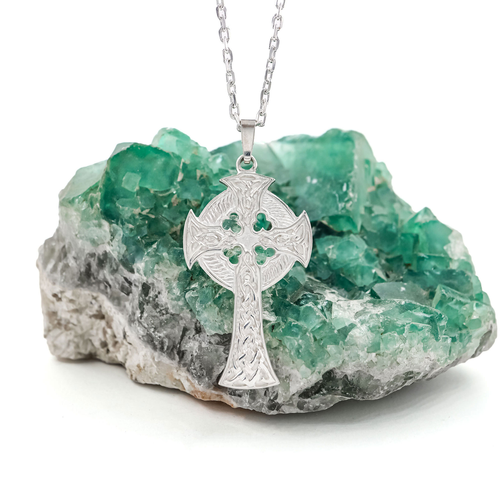 Silver St Mobhi Cross