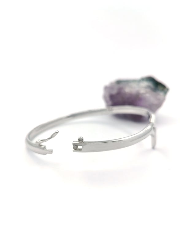 Real Sterling Silver Trinity Knot Bracelet For Women
