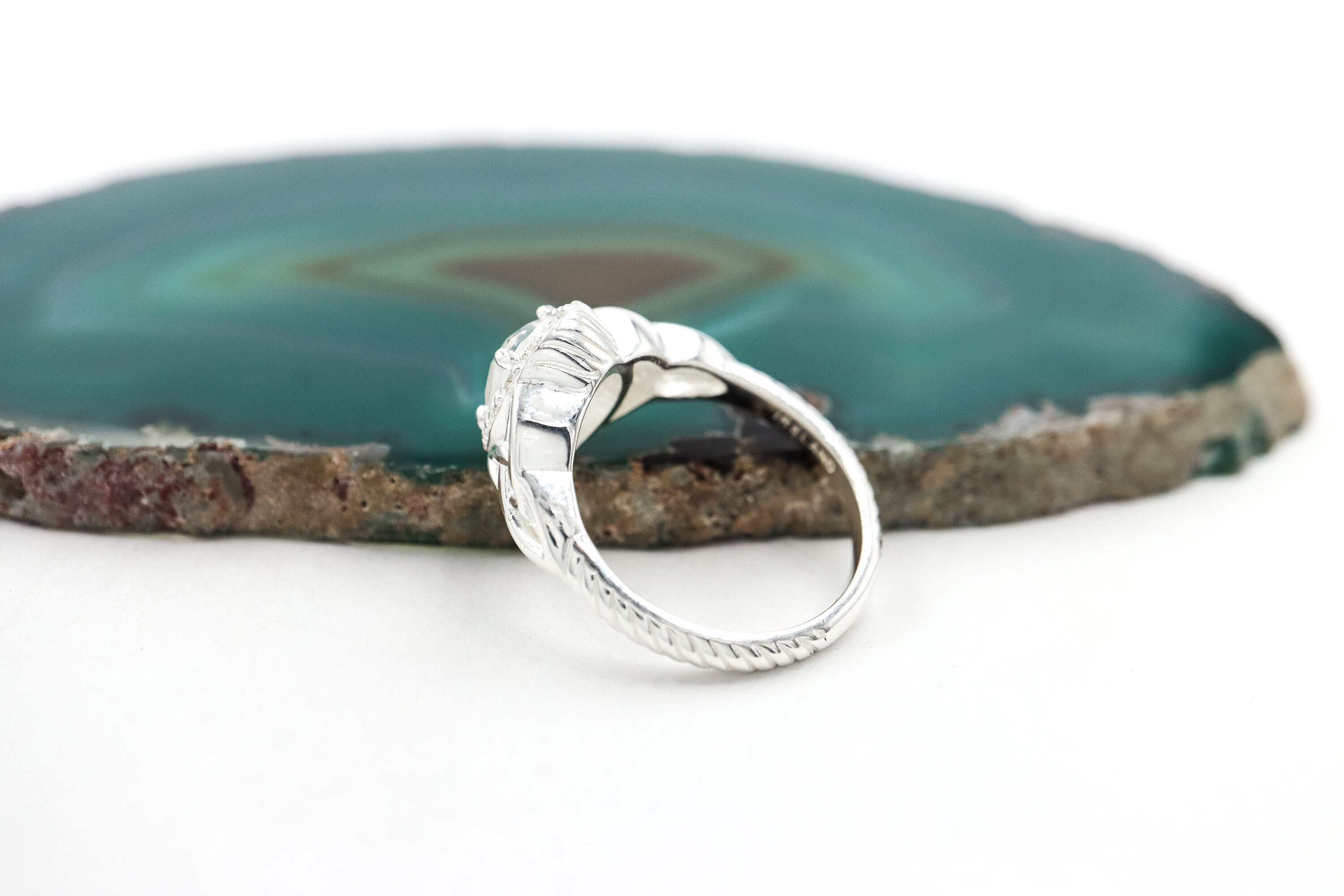 Womens Sterling Silver Trinity Knot Gift Set