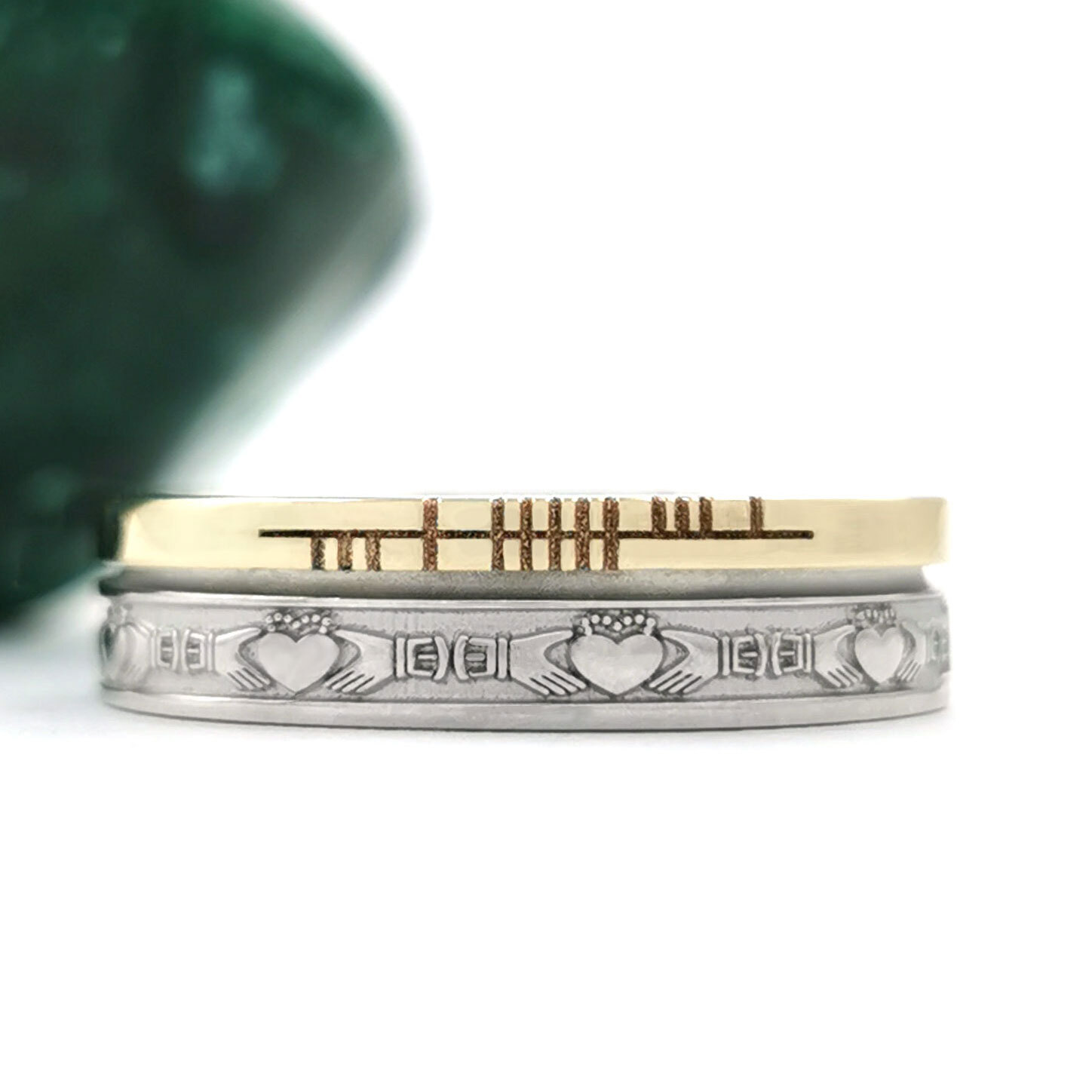 Silver & 10K Yellow Gold - 5.2mm
