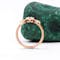 Genuine Rose Gold Triskele & Celtic Knot Ring For Women With a Cerin Finish - Gallery