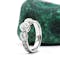 Attractive White Gold Triskele Ring For Women With a Cerin Finish - Gallery