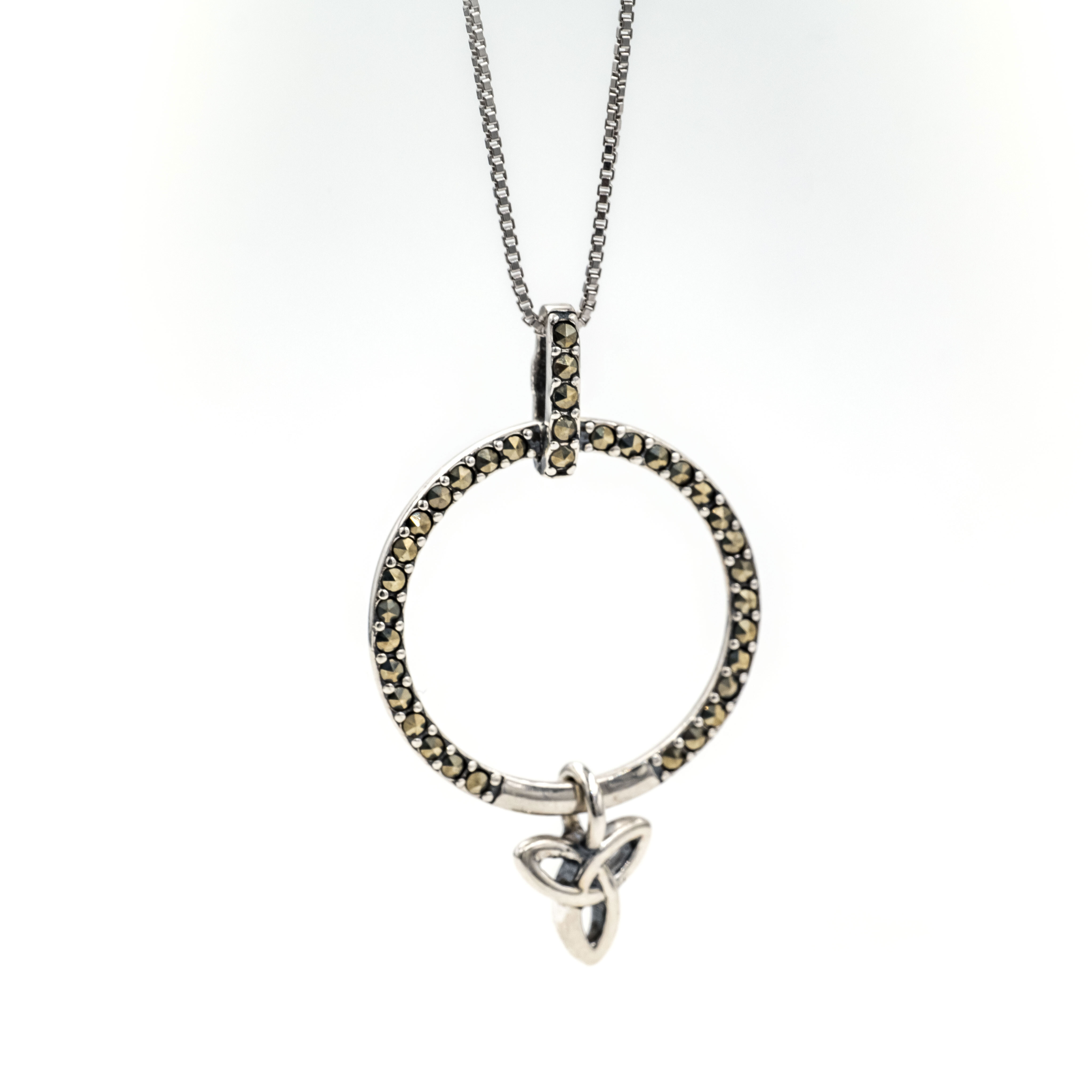 Silver Trinity Necklace