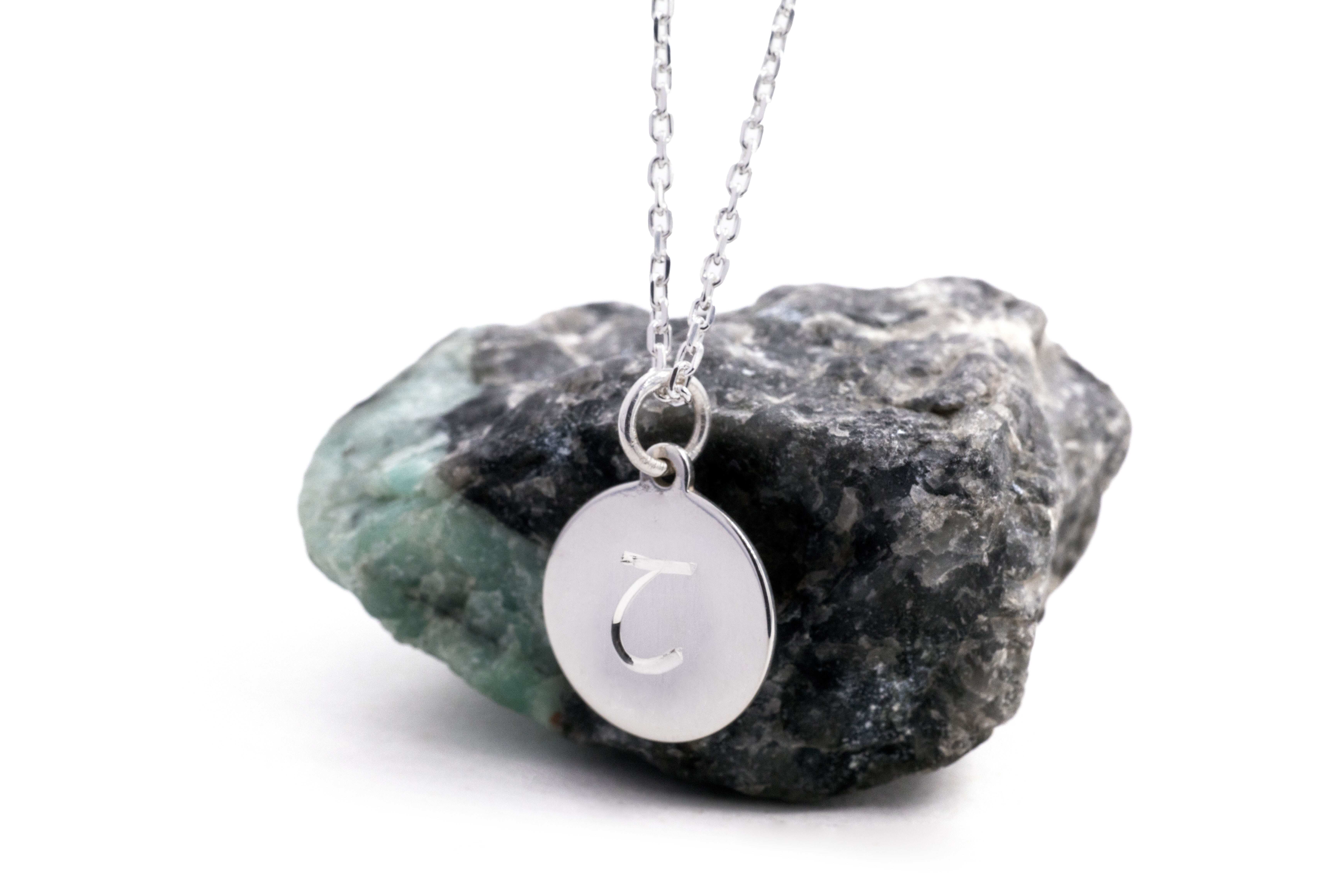 Irish Sterling Silver Ogham Necklace