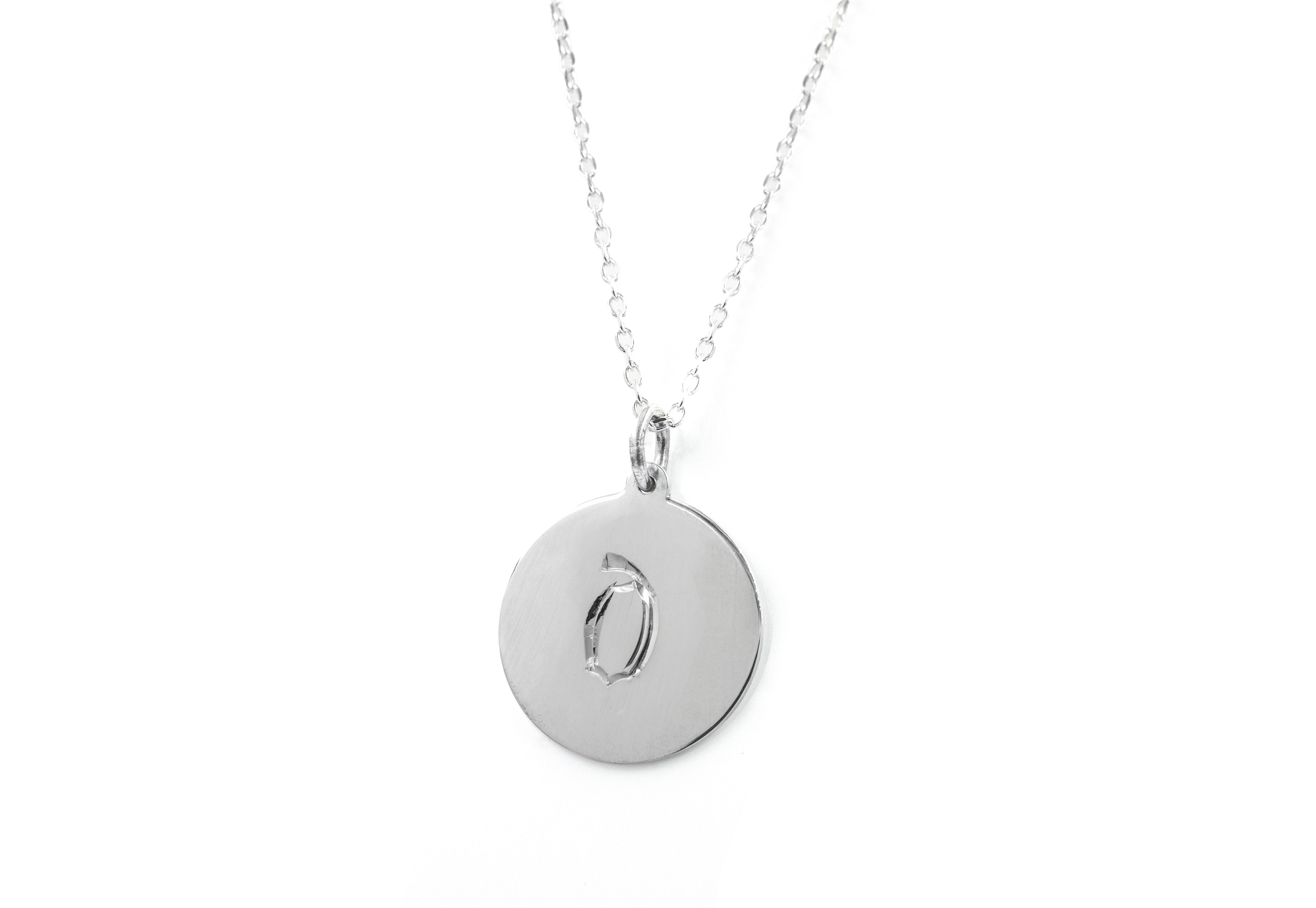 Irish Sterling Silver Ogham Necklace