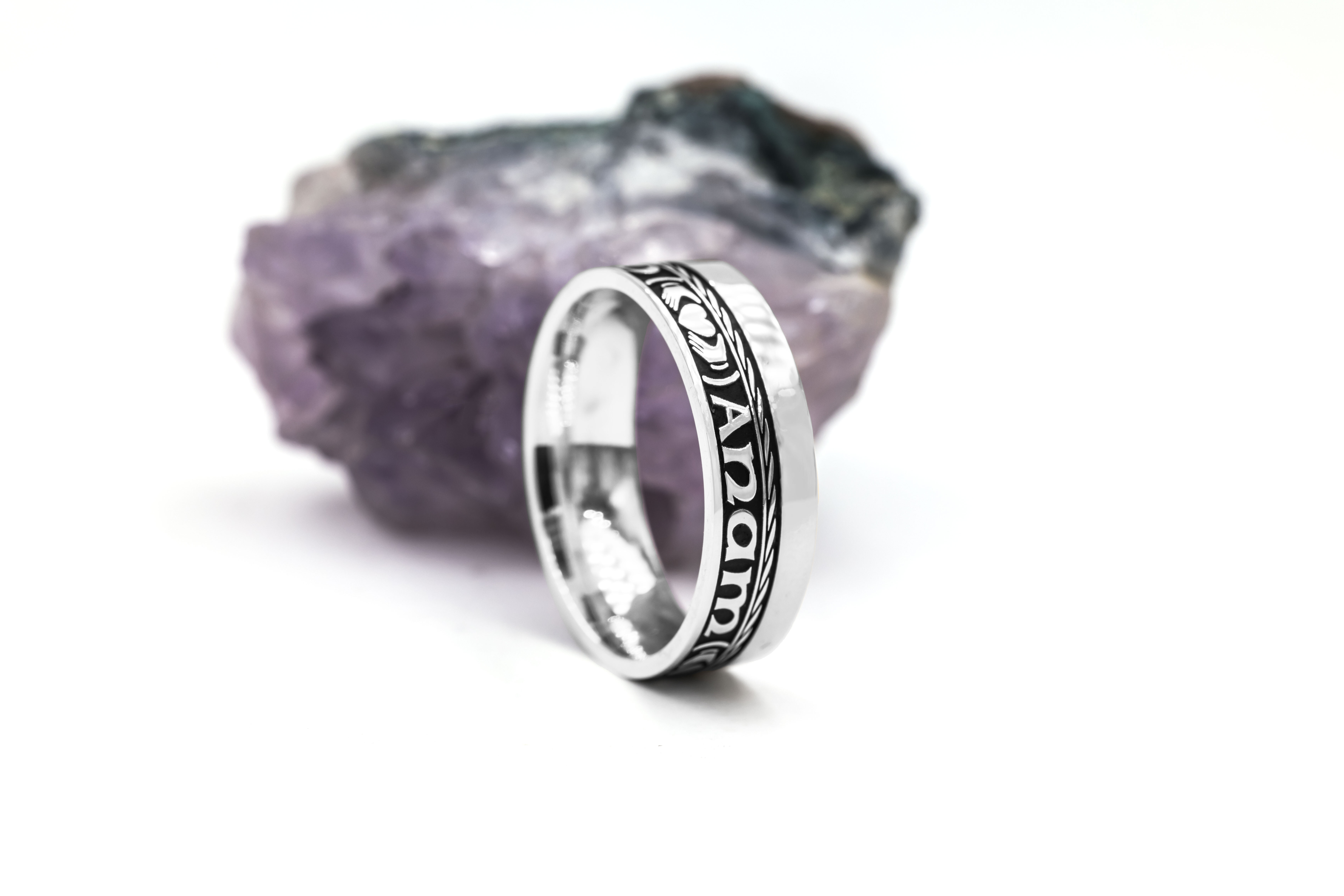 Real Sterling Silver Mo Anam Cara Gift Set With a Oxidised Finish