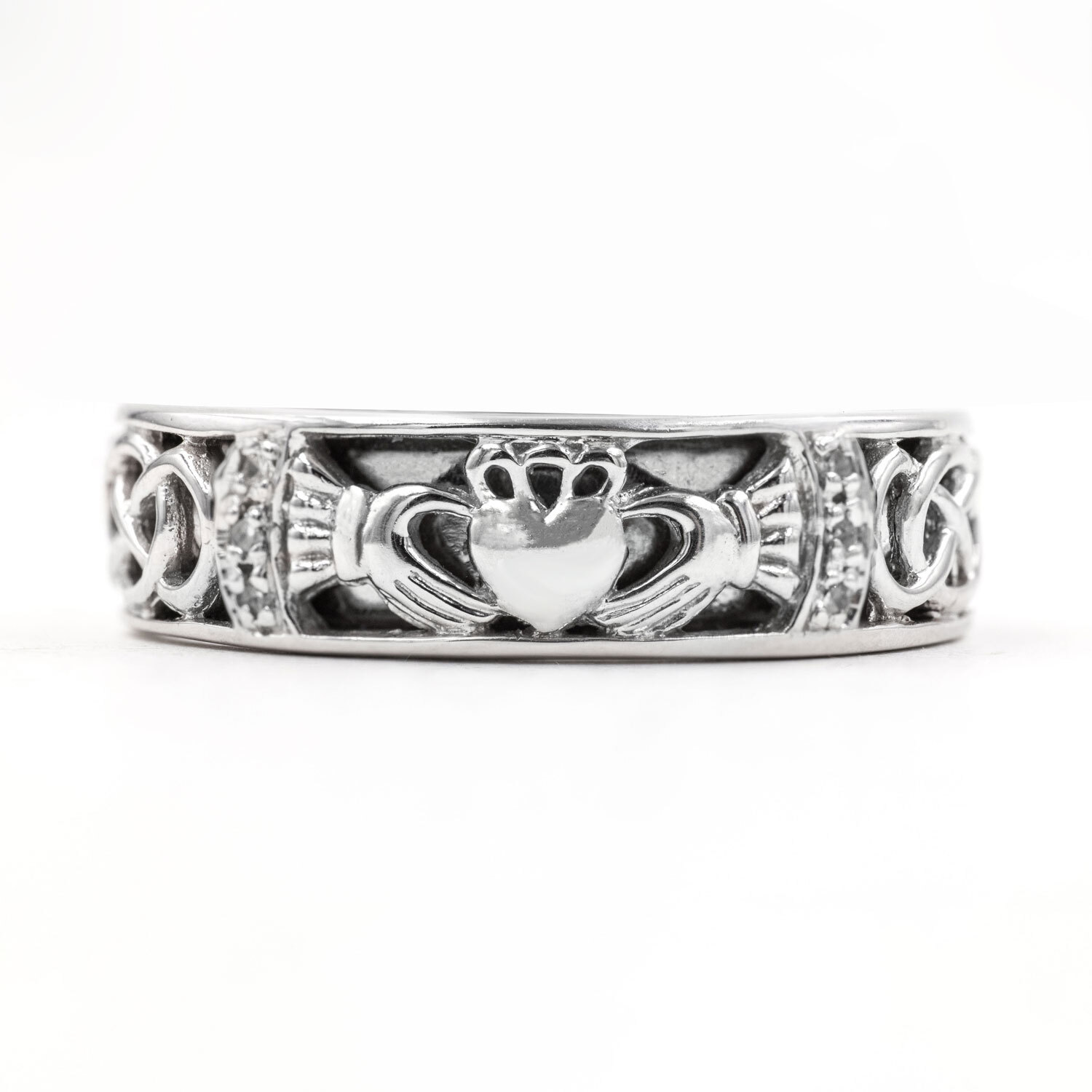 14K White Gold - 7mm