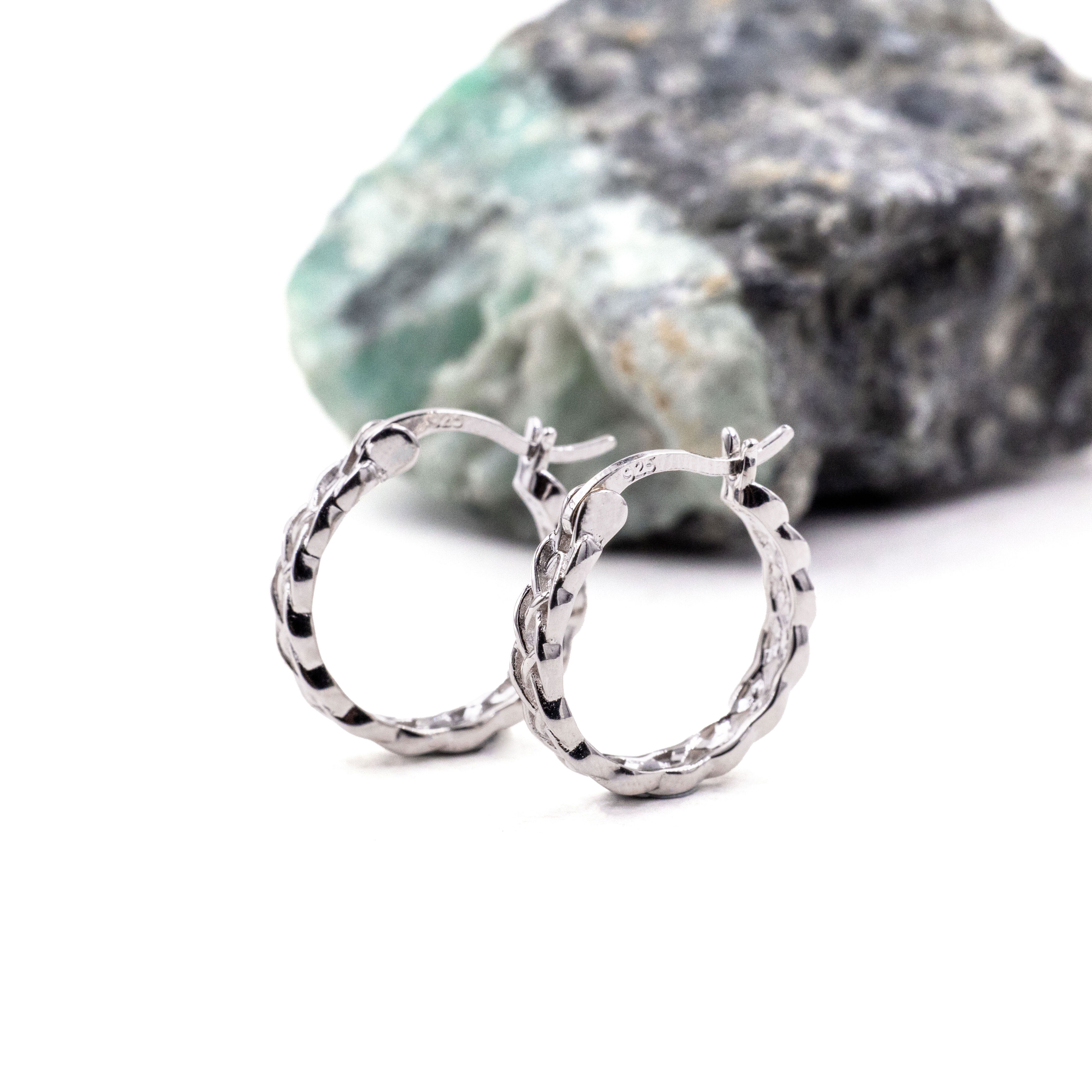 Small Celtic Hoop Earrings