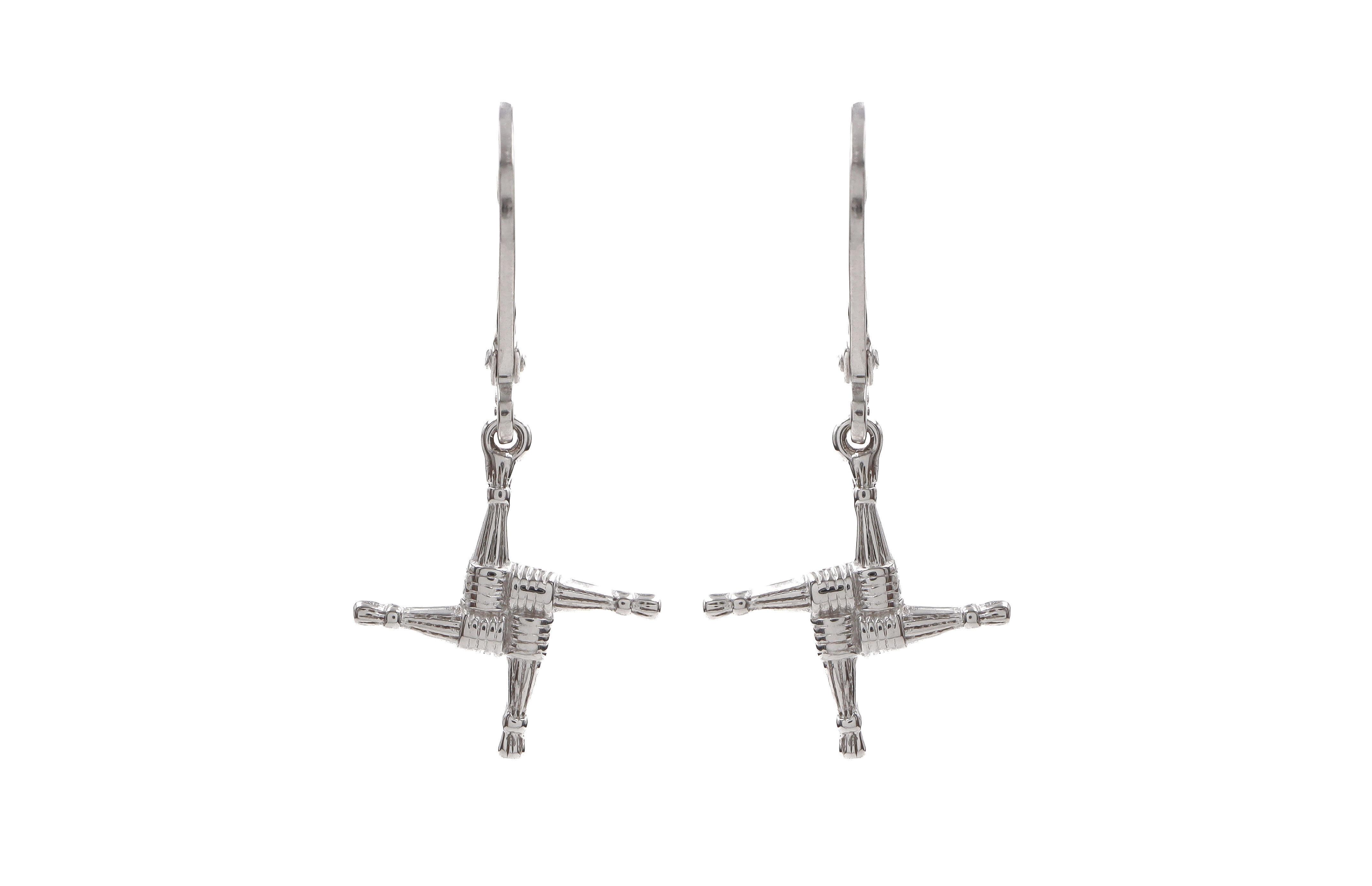 St Brigids Cross Earrings Sku 25104 white background