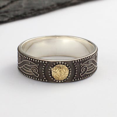 Antiqued Celtic Warrior Ring