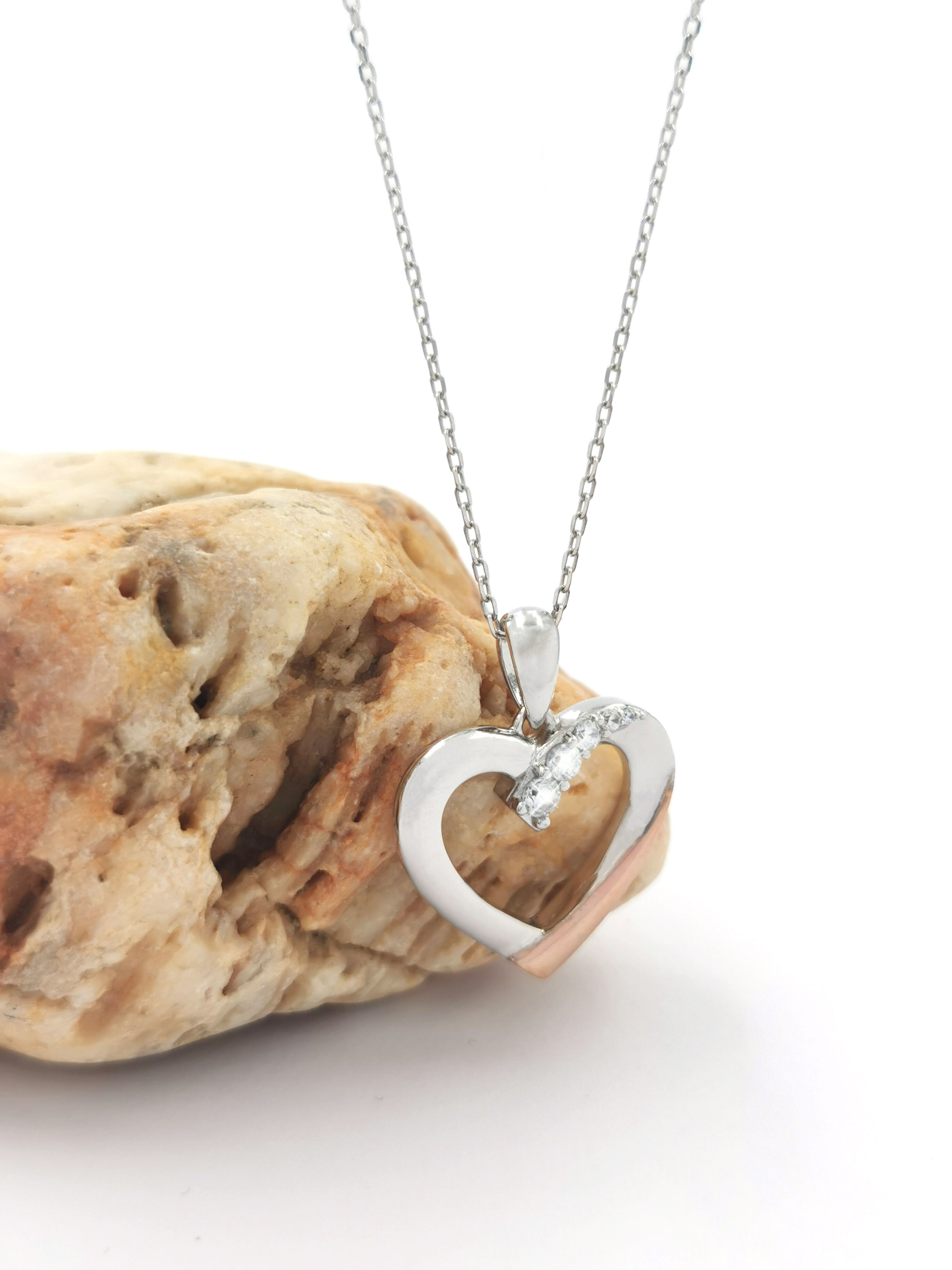 Irish Rose Gold Celtic Heart 