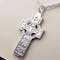 Celtic Cross Necklace in Real Sterling Silver - Gallery