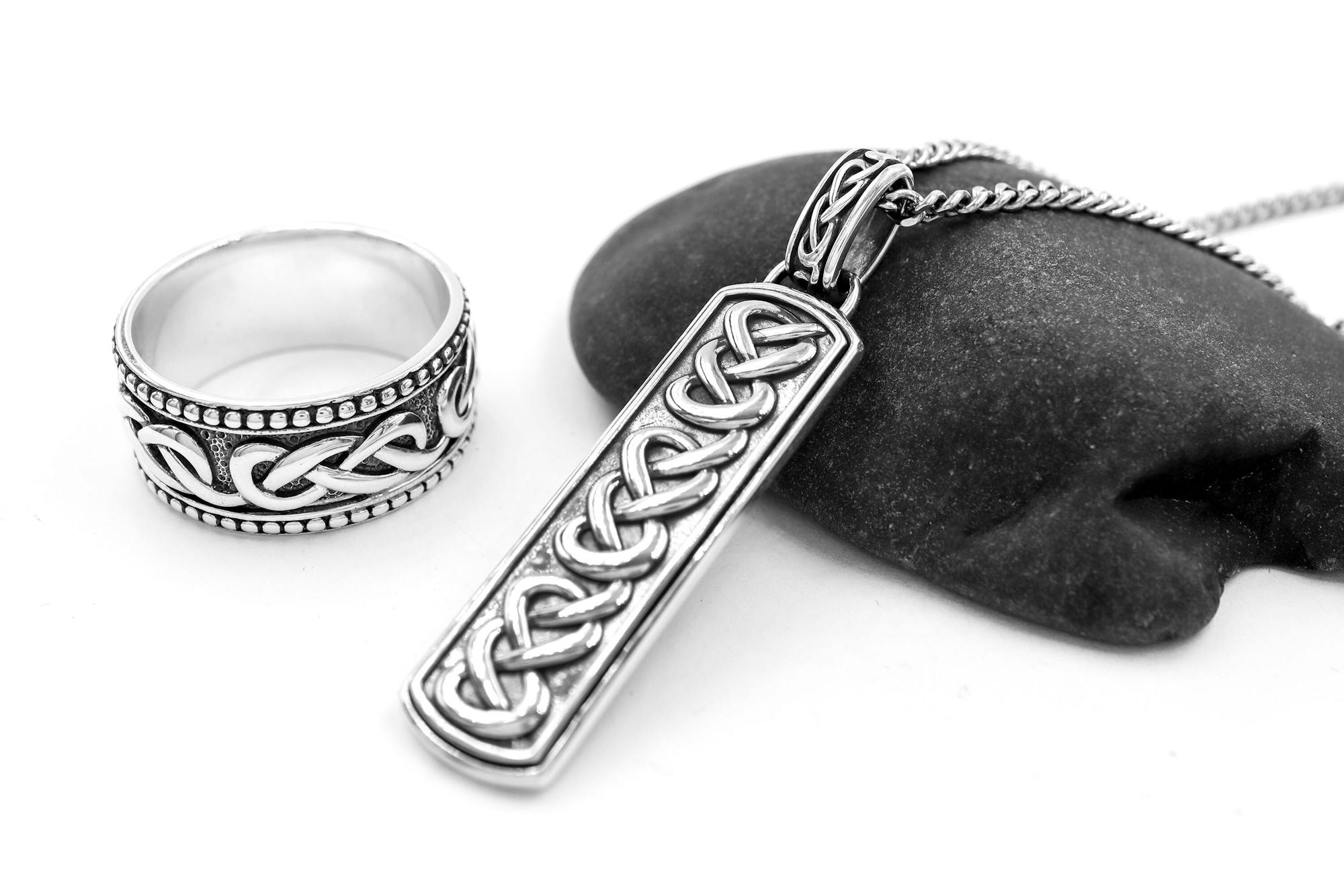 Wide Celtic Knot Band, From Ireland | My Irish Jeweler