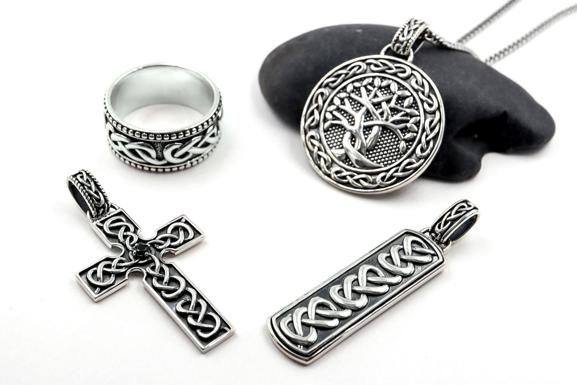 Wide Celtic Knot Band, From Ireland | My Irish Jeweler