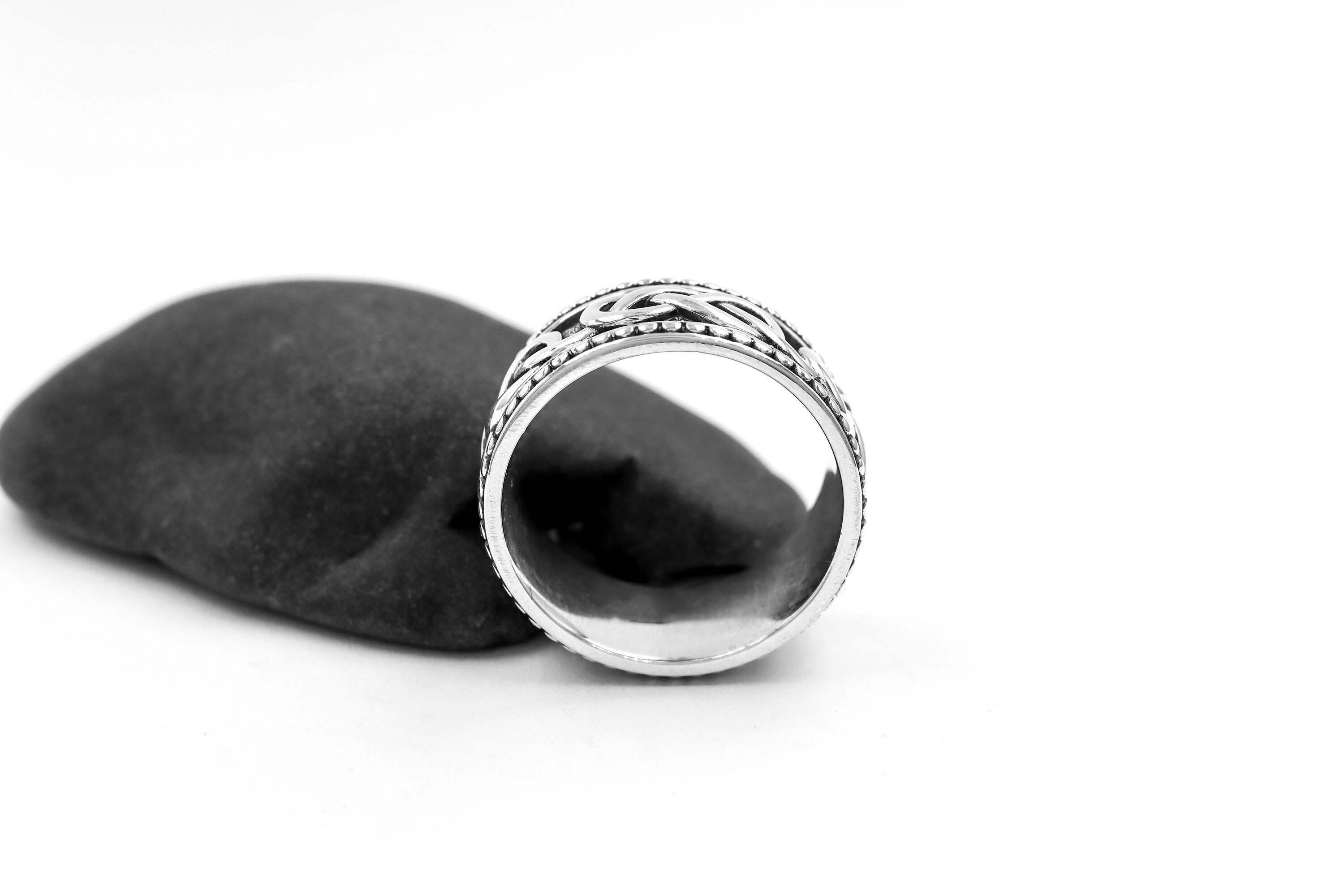 Gorgeous Sterling Silver Celtic Knot Gift Set For Men