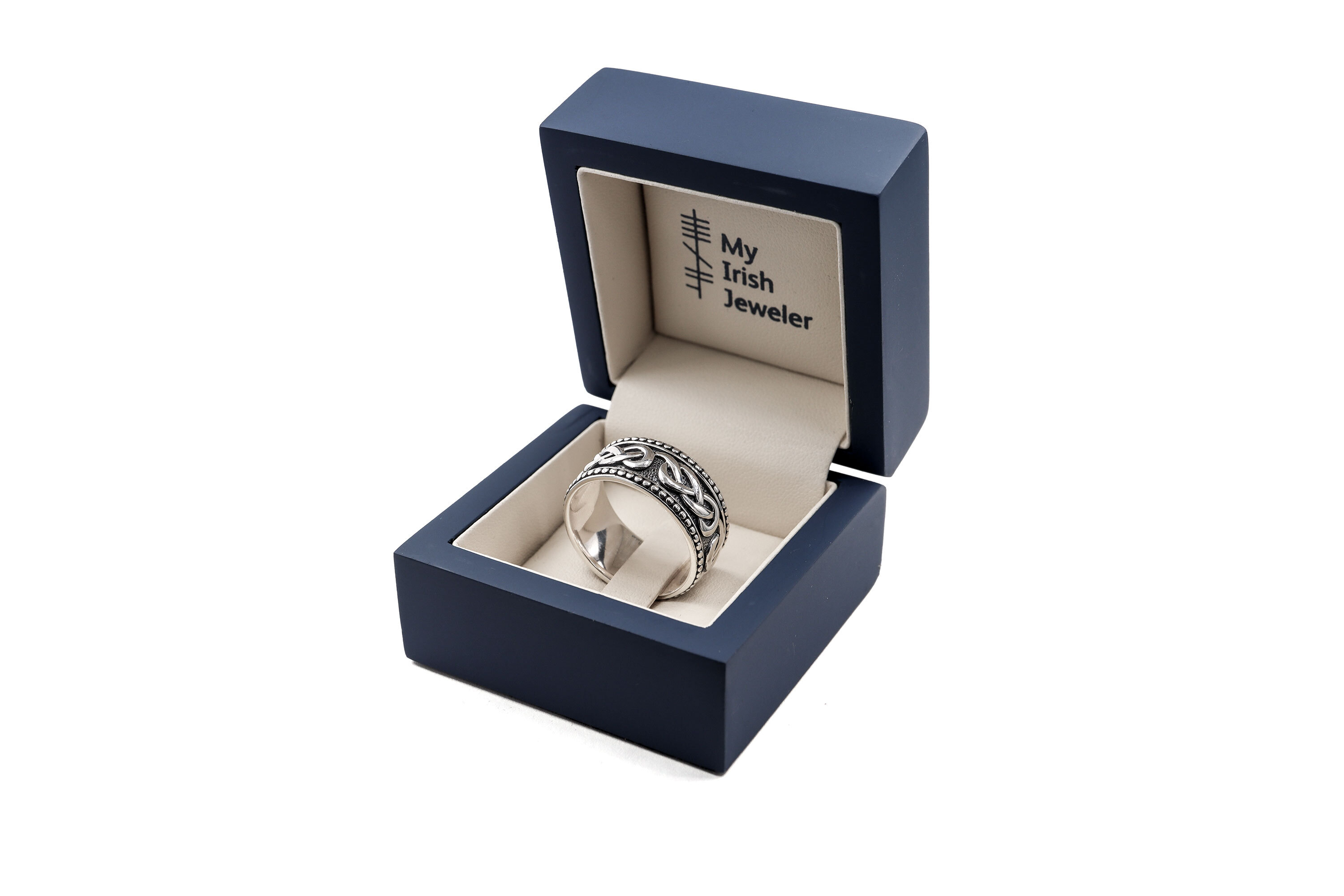 Mens Celtic Knot Gift Set in Real Sterling Silver