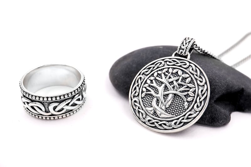 Genuine Sterling Silver Celtic Knot Ring For Men