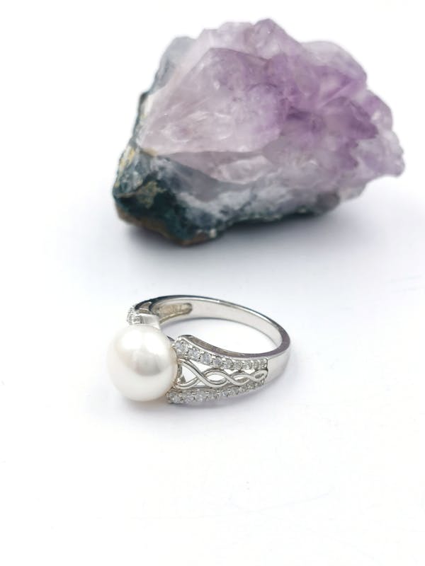 Genuine Sterling Silver Celtic Knot Ring For Women