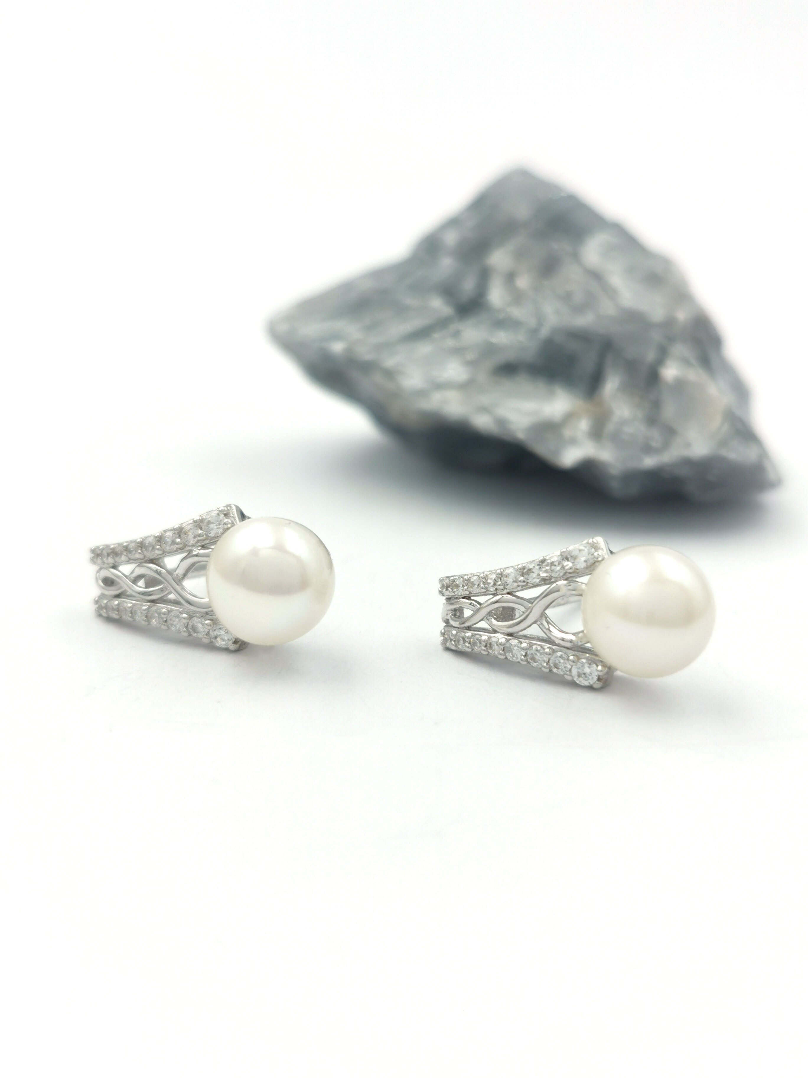 Womens Celtic Knot Gift Set in Sterling Silver