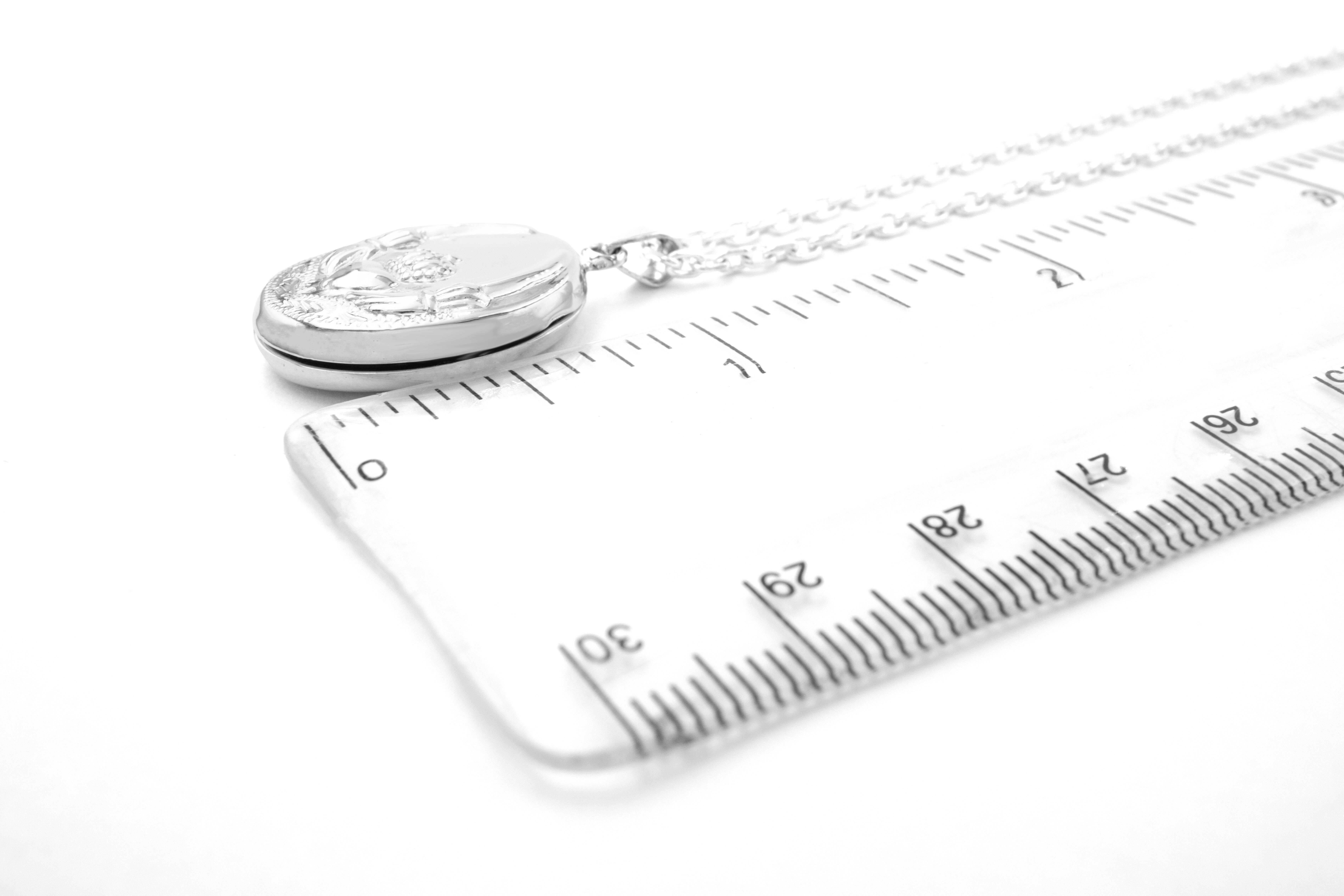 Womens Authentic Sterling Silver Claddagh Necklace