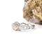 Womens Authentic Sterling Silver & 10K Yellow Gold Claddagh Gift Set - Gallery