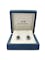 Womens Attractive Sterling Silver Trinity Knot & Connemara Marble Gift Set. In Luxury Packaging. - Gallery